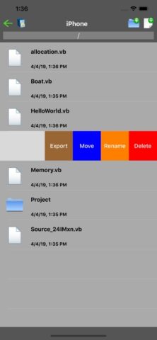 Visual Basic (VB.NET) Compiler для iOS — скриншот 4