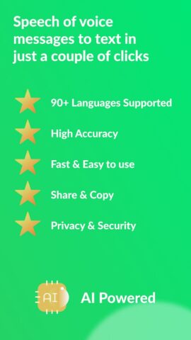 WAVO: Transcriber for WhatsApp для Android — скриншот 2