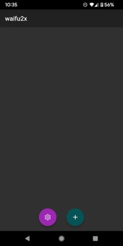 Waifu2x ncnn: Image upscaler для Android — скриншот 1