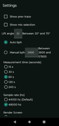 Watch Accuracy Meter для Android — скриншот 5