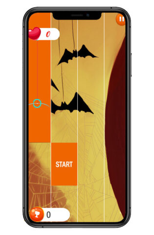 Wednesday Addams Piano Tiles для Android — скриншот 3