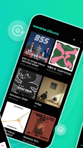 Weverse Albums для Android — скриншот 2