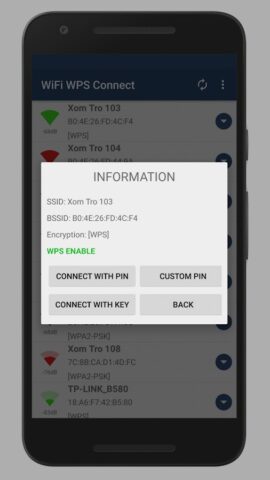 WiFi WPS Connect для Android — скриншот 3