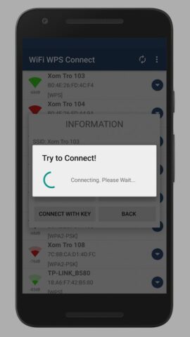 WiFi WPS Connect для Android — скриншот 5