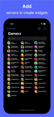 Widgets for Discord для iOS — скриншот 2