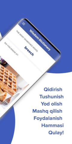 Wisdom EnglishUzbek dictionary для Android — скриншот 2