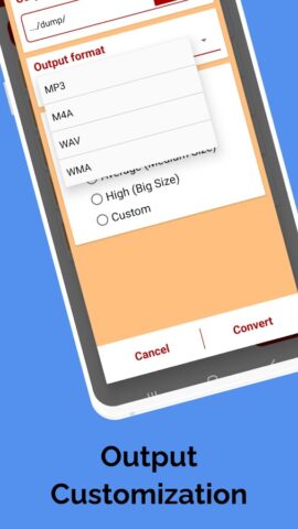 Wma To Mp3 Converter для Android — скриншот 2