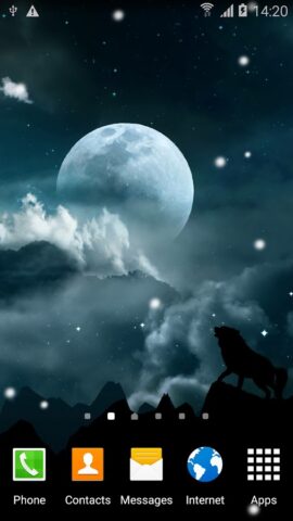 Волки Живые Обои для Android — скриншот 3