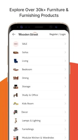 Wooden Street Furniture Store для Android — скриншот 2