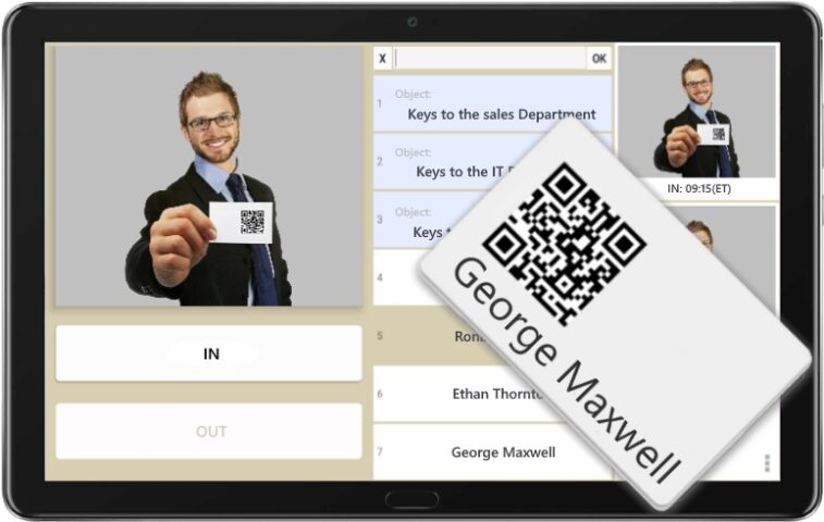 Регистратор рабочего времени для Android — скриншот 1