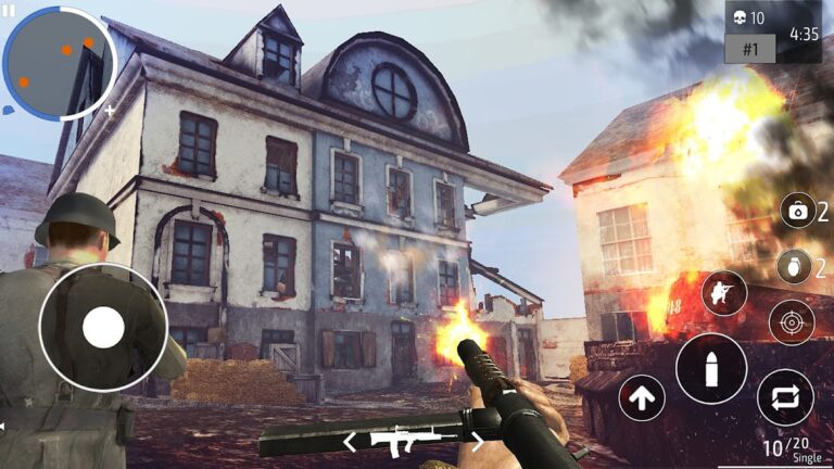 World War 2 Shooter оффлайн для Android — скриншот 1
