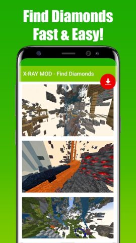 X-RAY MOD — Find Diamonds для Android — скриншот 3