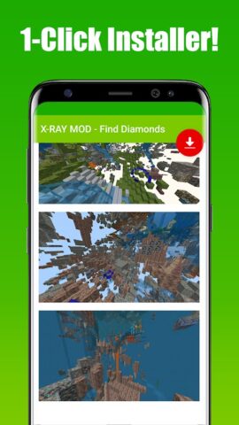X-RAY MOD — Find Diamonds для Android — скриншот 4