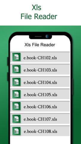 Читатель файлов XLSX для Android — скриншот 2