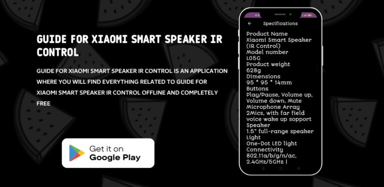Xiaomi smart speaker IR Guide для Android — скриншот 1