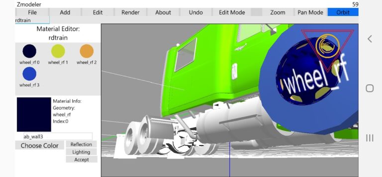 ZModeler for Android для Android — скриншот 1