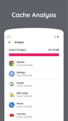 Zero Cleaner: clear cache для Android — скриншот 2