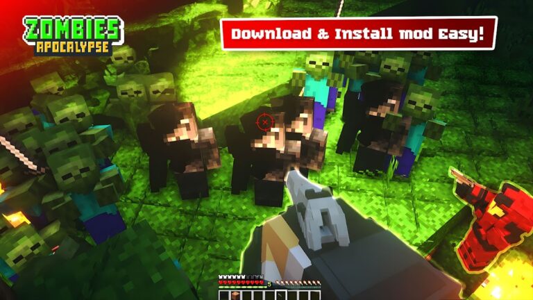 Zombie Apocalypse Versus Mods для Android — скриншот 3