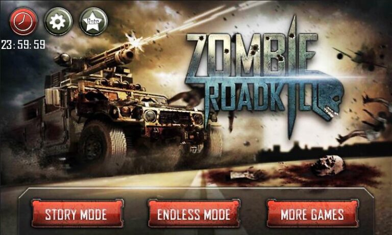 Убийца зомби — Zombie Road 3D для Android — скриншот 1