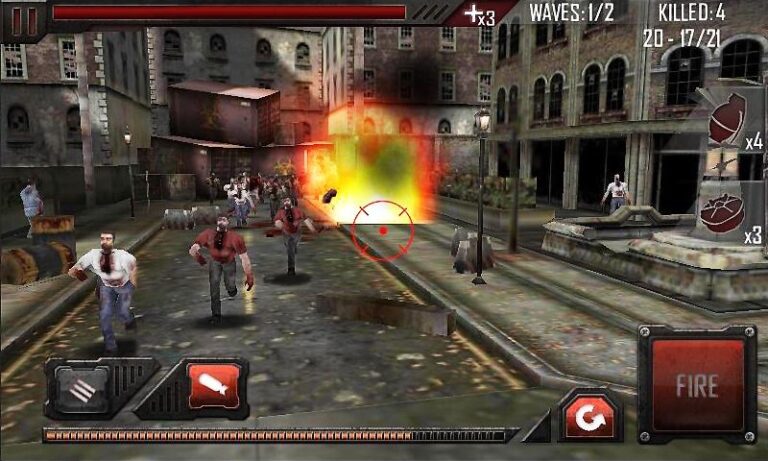 Убийца зомби — Zombie Road 3D для Android — скриншот 3
