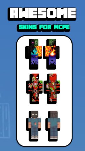 Zombie Skins For Minecraft PE для Android — скриншот 2