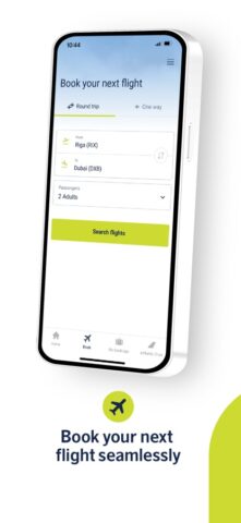 airBaltic для iOS — скриншот 1