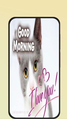 Cat Good Morning для Android — скриншот 4