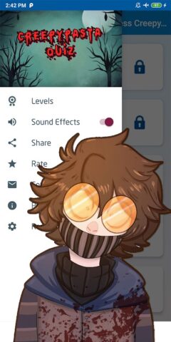 крипипаста викторина для Android — скриншот 5