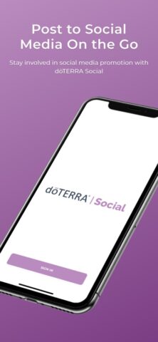 doTERRA Social для iOS — скриншот 1