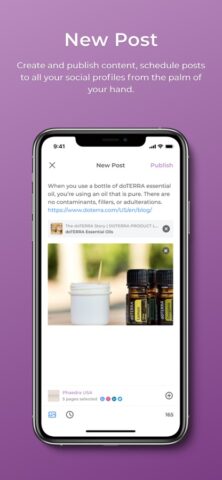 doTERRA Social для iOS — скриншот 3