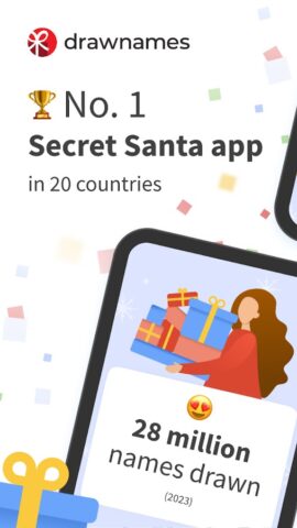 drawnames | Secret Santa app для Android — скриншот 1