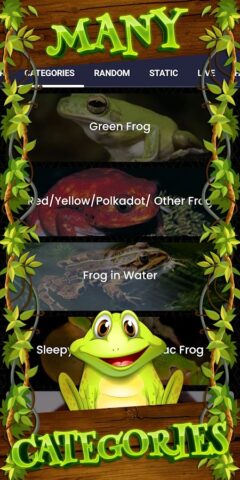 милые лягушки обои для Android — скриншот 5