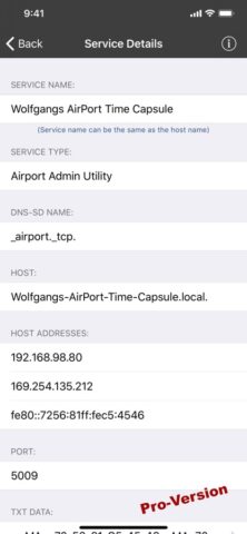 iNet — Network Scanner для iOS — скриншот 5