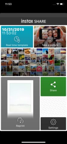 instax SHARE для iOS — скриншот 1