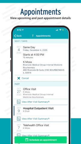 myRiverside для Android — скриншот 4