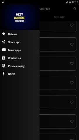 ozzy osbourne ringtones для Android — скриншот 4