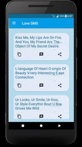 100000+ SMS Messages для Android — скриншот 3