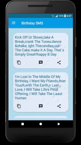 100000+ SMS Messages для Android — скриншот 4