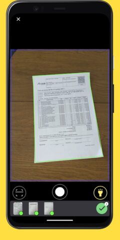 1С:Сканер документов для Android — скриншот 5