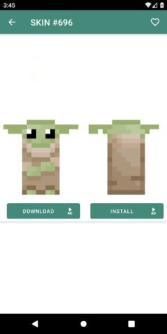 2D Skins for Minecraft для Android — скриншот 4
