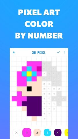 32 pixel: Pixel art для Android — скриншот 2