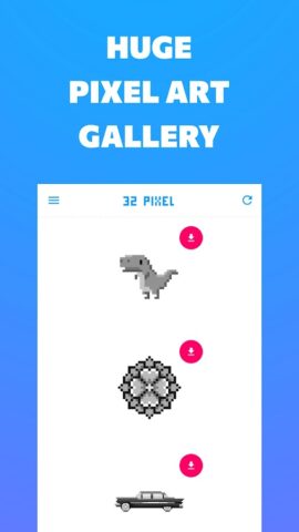 32 pixel: Pixel art для Android — скриншот 3