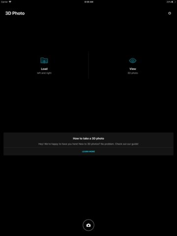 3D Photo — stereo image maker для iOS — скриншот 1
