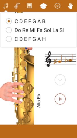 3D Аппликатура Саксофона для Android — скриншот 5