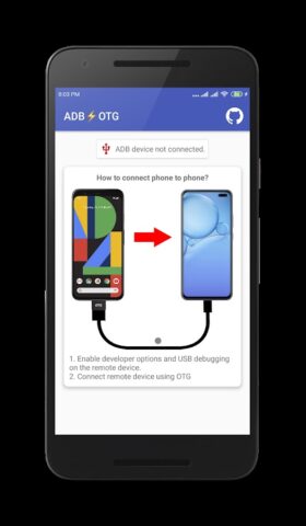ADB⚡OTG — Android Debug Bridge для Android — скриншот 1