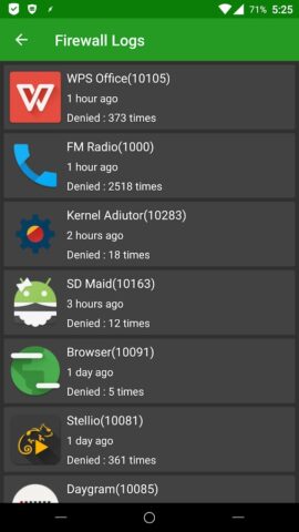 AFWall+ (Android Firewall +) для Android — скриншот 2