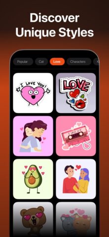 AI Emoji: Sticker Maker для iOS — скриншот 4