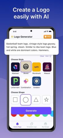 AI Logo Generator Logo Maker для Android — скриншот 2