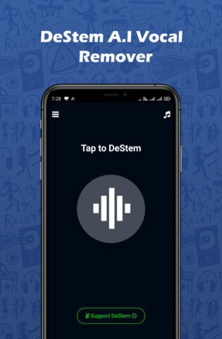 AI Vocal Remover Karaoke Maker для Android — скриншот 1