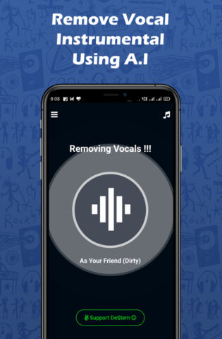 AI Vocal Remover Karaoke Maker для Android — скриншот 3
